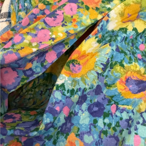 Show Me Your Mumu Claire Mini Dress Painterly Petals Print Small Resortwear Boho - Picture 10 of 13